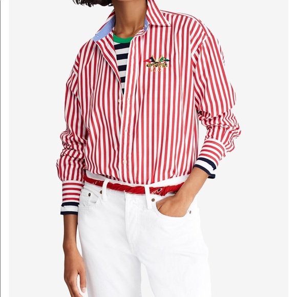 ralph lauren boyfriend fit shirt